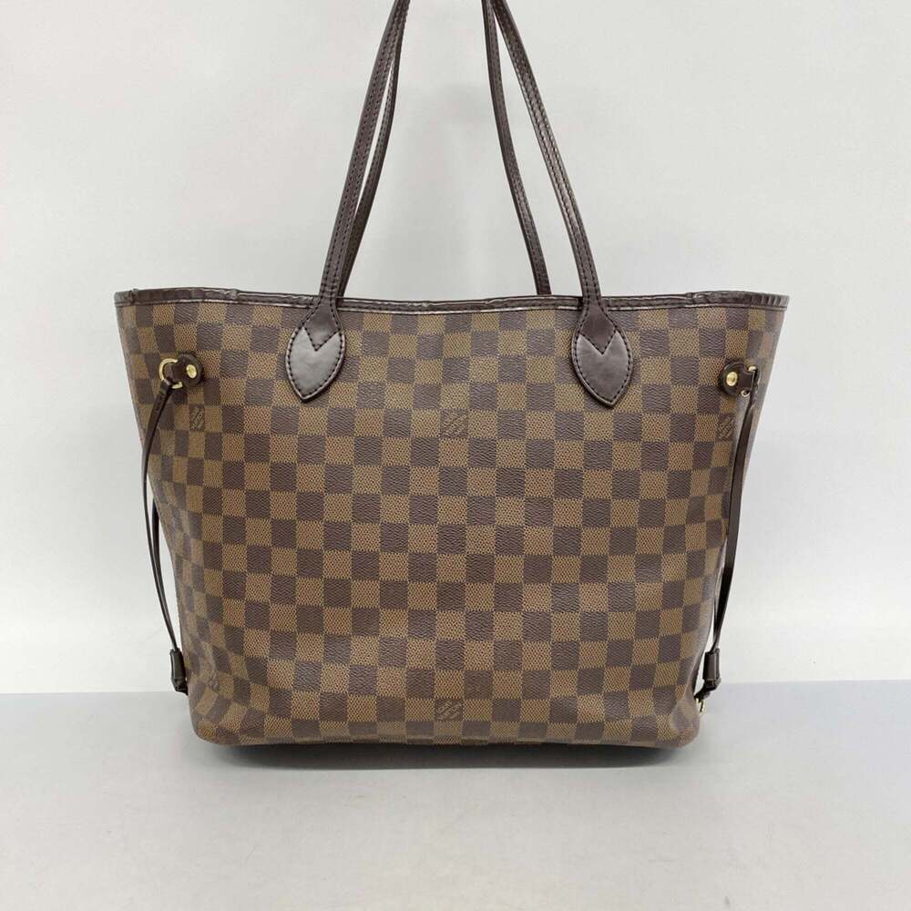 LOUIS VUITTON Brown Damier Neverfull MM Tote Bag - Picture 11 of 11